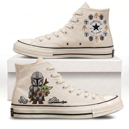 Star Wars Hand-Embroidered Converse Chuck Taylor 1970s - All Star Classic