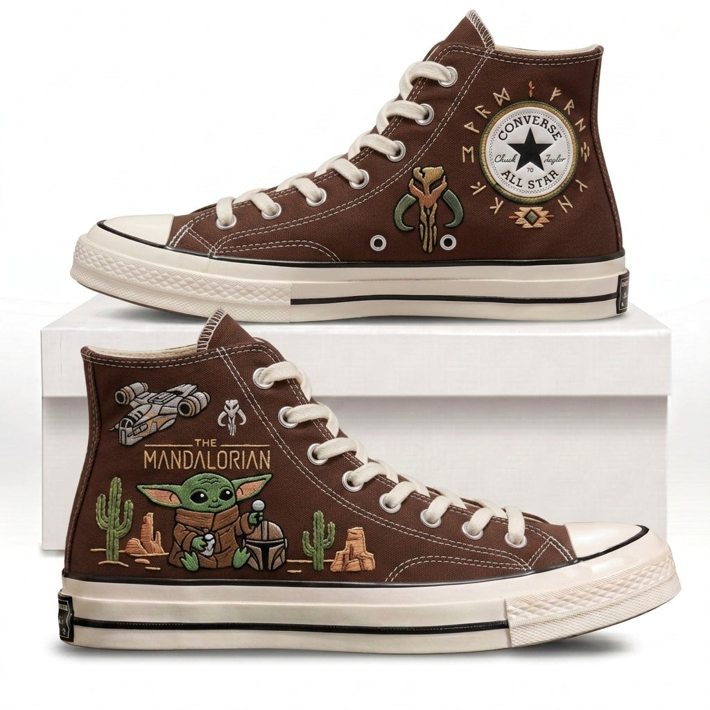 Star Wars Hand-Embroidered Converse Chuck Taylor 1970s - All Star Classic