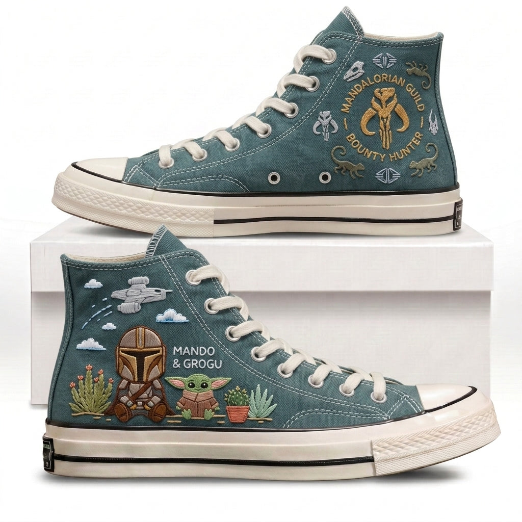 Star Wars Hand-Embroidered Converse Chuck Taylor 1970s - All Star Classic
