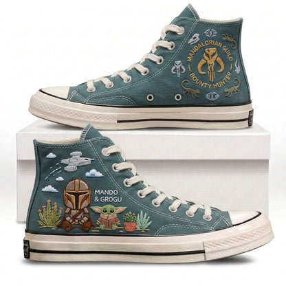 Star Wars Hand-Embroidered Converse Chuck Taylor 1970s - All Star Classic