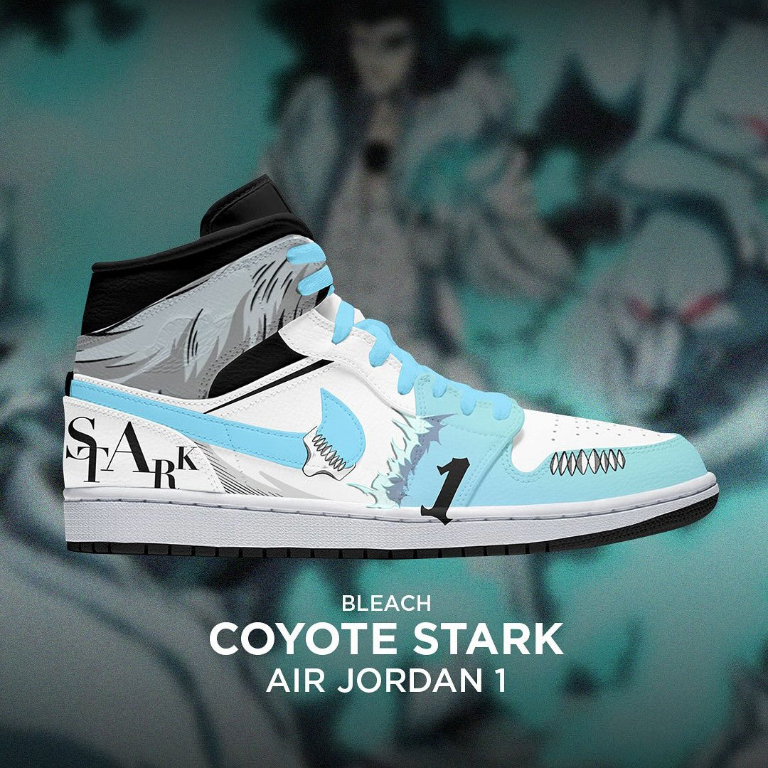 Coyote Stark - Bleach AJ1 Embossed Logo Sneakers - AZ26150901