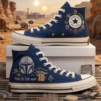 Star Wars Hand-Embroidered Converse Chuck Taylor 1970s - All Star Classic