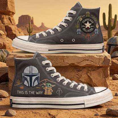 Star Wars Hand-Embroidered Converse Chuck Taylor 1970s - All Star Classic