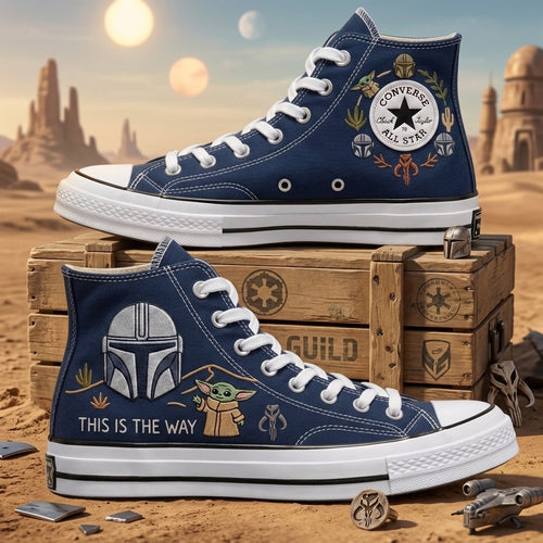 Star Wars Hand-Embroidered Converse Chuck Taylor 1970s - All Star Classic