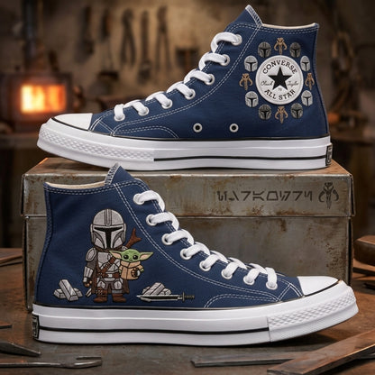Star Wars Hand-Embroidered Converse Chuck Taylor 1970s - All Star Classic