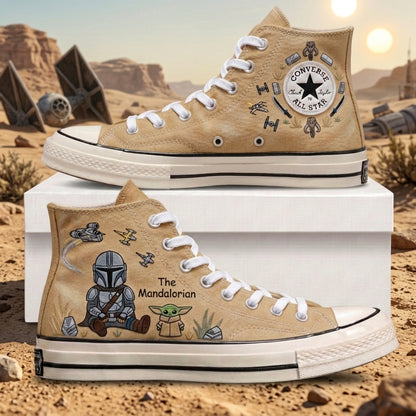 Star Wars Hand-Embroidered Converse Chuck Taylor 1970s - All Star Classic