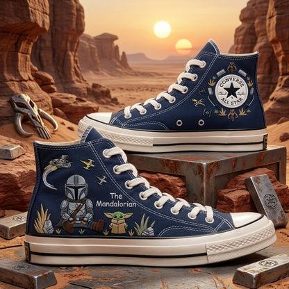 Star Wars Hand-Embroidered Converse Chuck Taylor 1970s - All Star Classic
