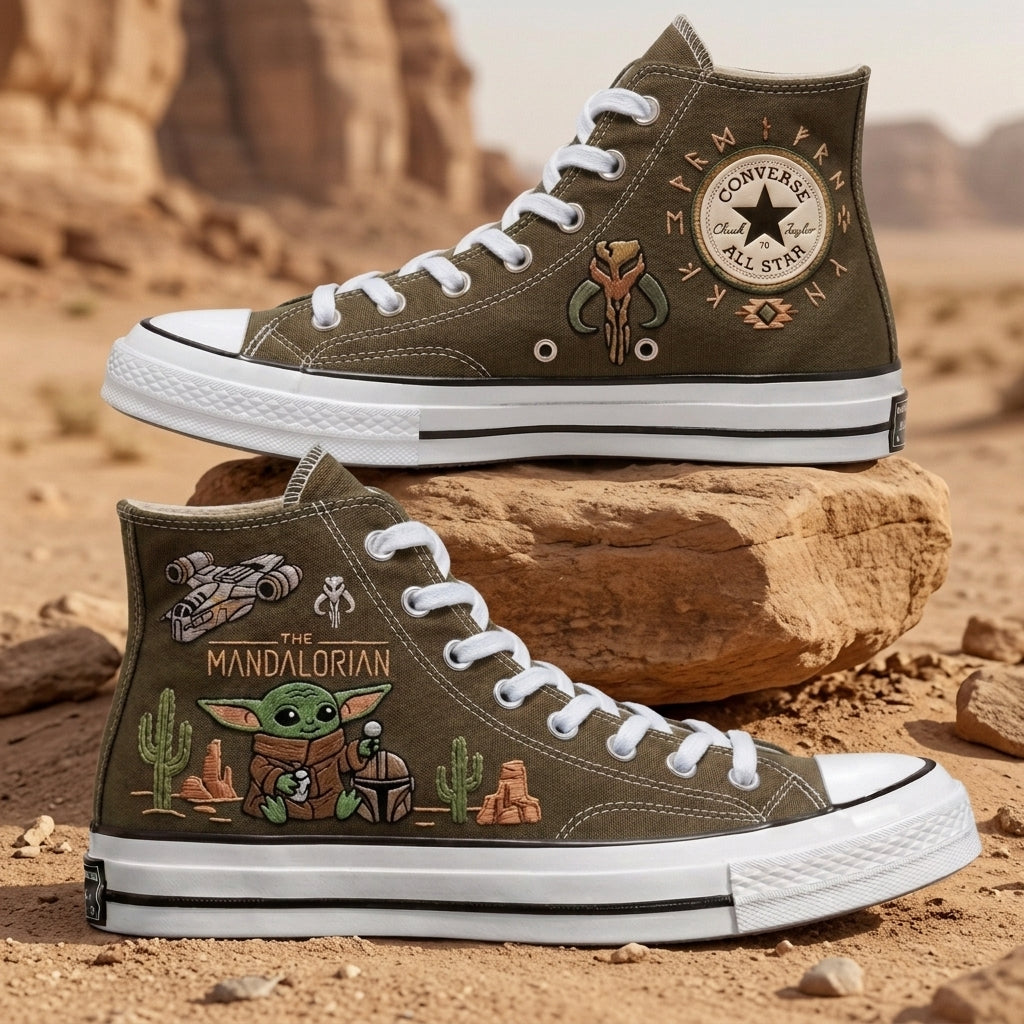Star Wars Hand-Embroidered Converse Chuck Taylor 1970s - All Star Classic