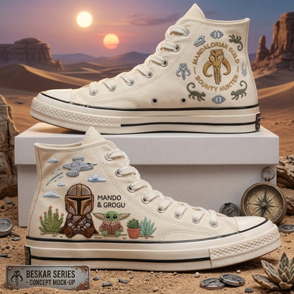 Star Wars Hand-Embroidered Converse Chuck Taylor 1970s - All Star Classic