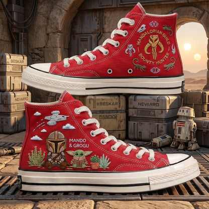 Star Wars Hand-Embroidered Converse Chuck Taylor 1970s - All Star Classic