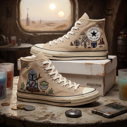 Star Wars Hand-Embroidered Converse Chuck Taylor 1970s - All Star Classic