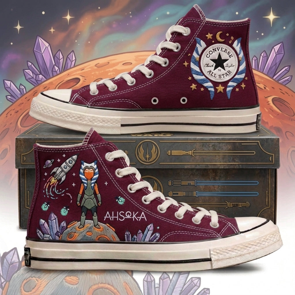 Star Wars Hand-Embroidered Converse Chuck Taylor 1970s - All Star Classic