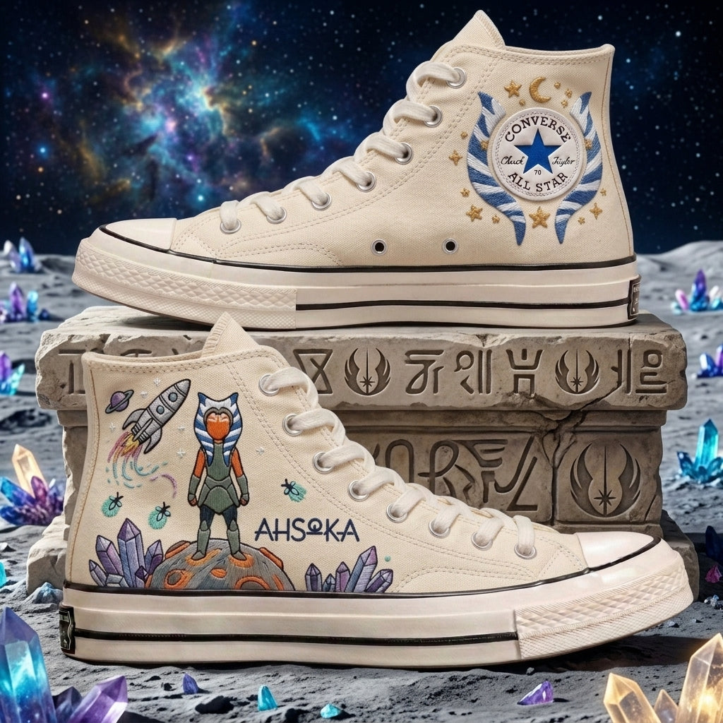 Star Wars Hand-Embroidered Converse Chuck Taylor 1970s - All Star Classic