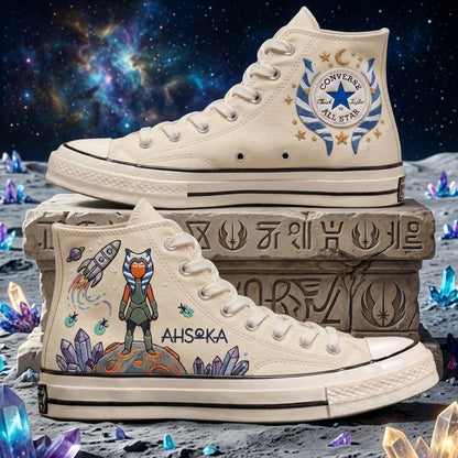 Star Wars Hand-Embroidered Converse Chuck Taylor 1970s - All Star Classic