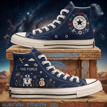 Star Wars Hand-Embroidered Converse Chuck Taylor 1970s - All Star Classic