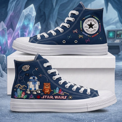 Star Wars Hand-Embroidered Converse Chuck Taylor 1970s - All Star Classic