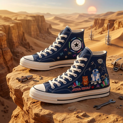 Star Wars Hand-Embroidered Converse Chuck Taylor 1970s - All Star Classic