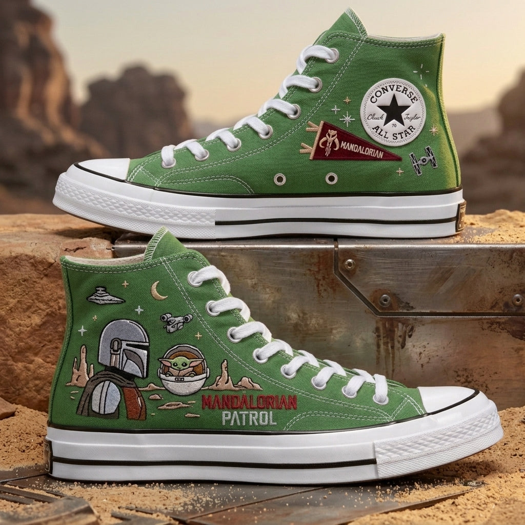 Star Wars Hand-Embroidered Converse Chuck Taylor 1970s - All Star Classic