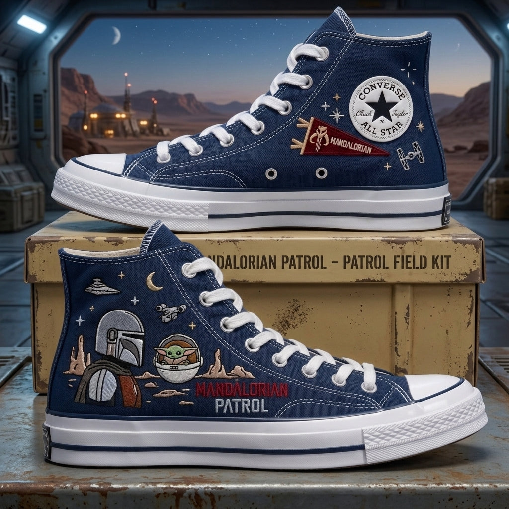 Star Wars Hand-Embroidered Converse Chuck Taylor 1970s - All Star Classic