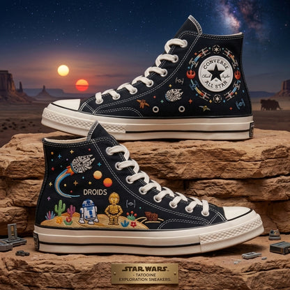 Star Wars Hand-Embroidered Converse Chuck Taylor 1970s - All Star Classic