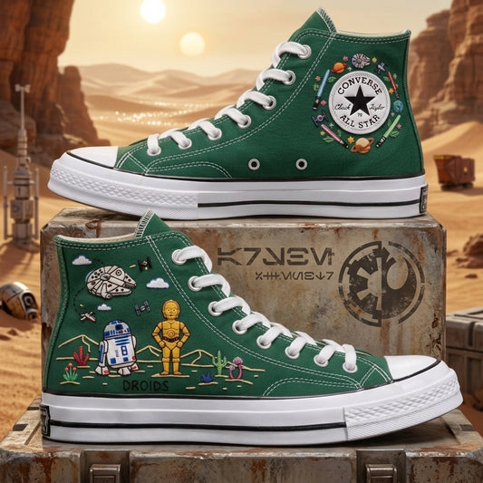 Converse Chuck Taylor 1970s Snoopy brodées main - All Star Classic - AZ26030840