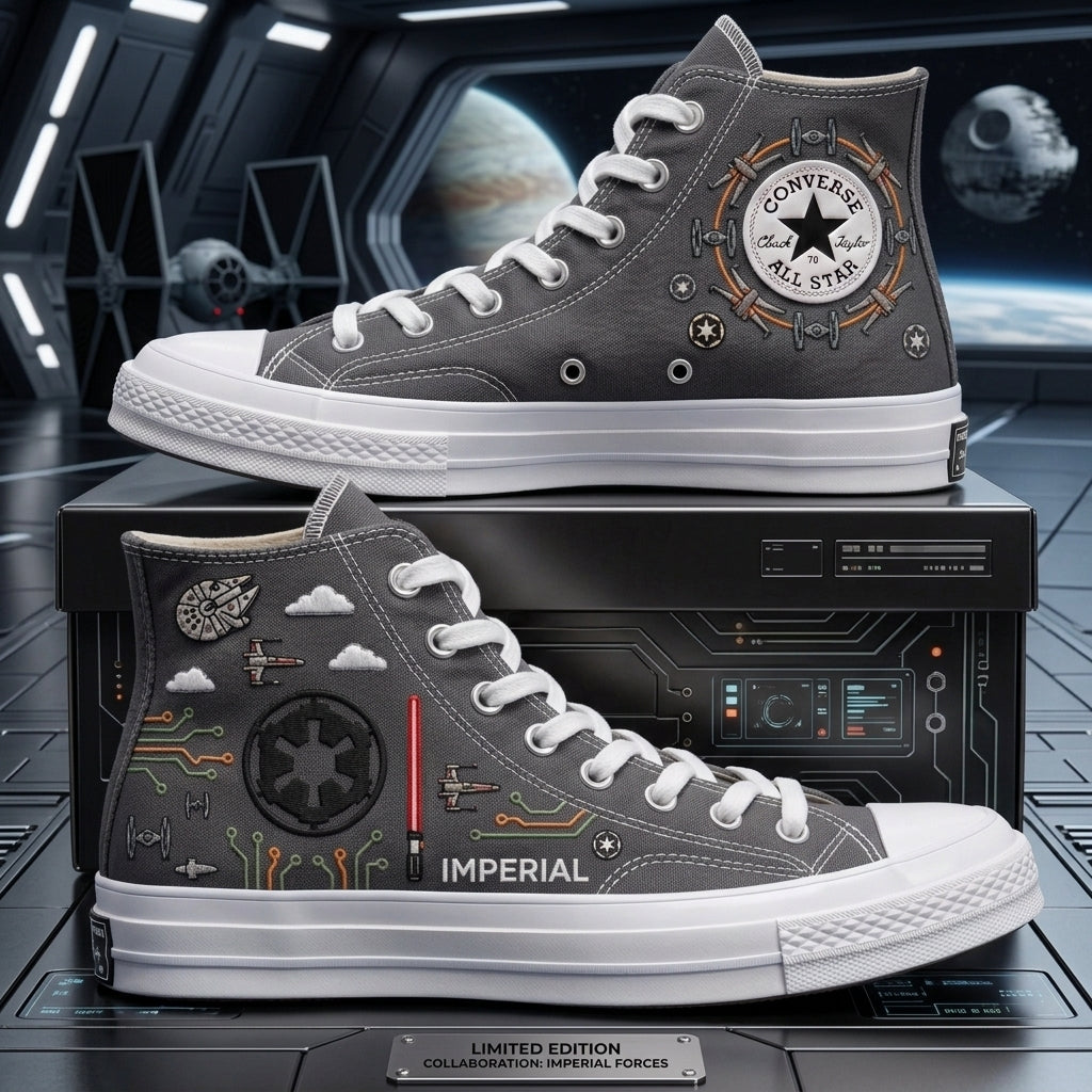 Star Wars Hand-Embroidered Converse Chuck Taylor 1970s - All Star Classic