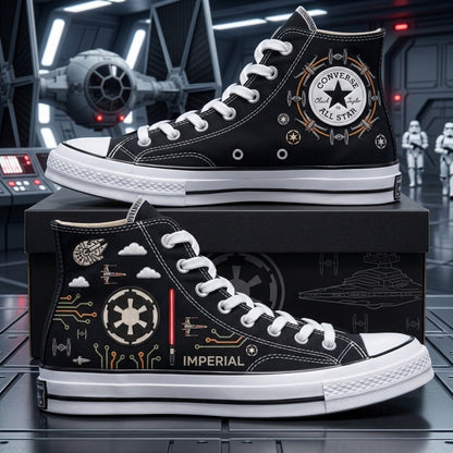 Star Wars Hand-Embroidered Converse Chuck Taylor 1970s - All Star Classic