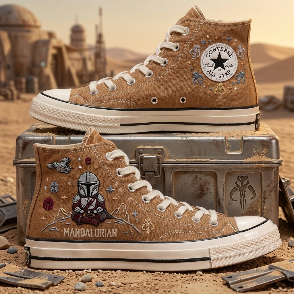Star Wars Hand-Embroidered Converse Chuck Taylor 1970s - All Star Classic