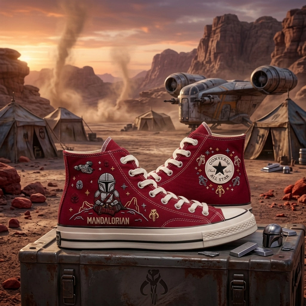 Star Wars Hand-Embroidered Converse Chuck Taylor 1970s - All Star Classic