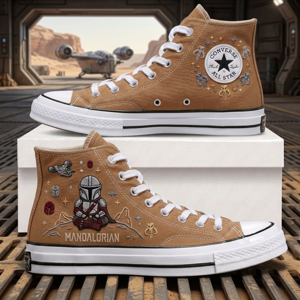Star Wars Hand-Embroidered Converse Chuck Taylor 1970s - All Star Classic