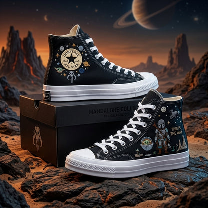 Star Wars Hand-Embroidered Converse Chuck Taylor 1970s - All Star Classic
