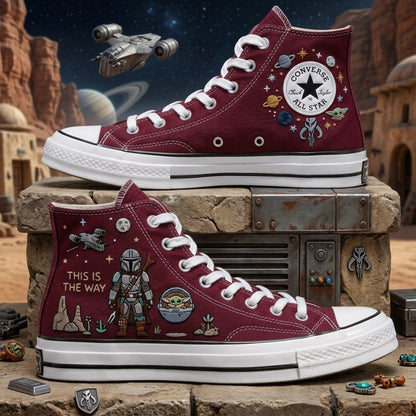 Star Wars Hand-Embroidered Converse Chuck Taylor 1970s - All Star Classic