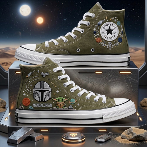 Star Wars Hand-Embroidered Converse Chuck Taylor 1970s - All Star Classic