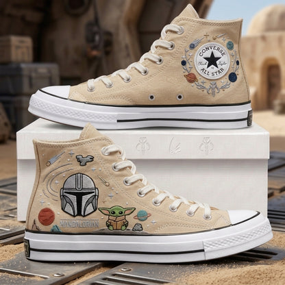 Star Wars Hand-Embroidered Converse Chuck Taylor 1970s - All Star Classic