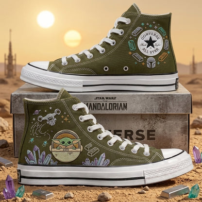 Star Wars Hand-Embroidered Converse Chuck Taylor 1970s - All Star Classic