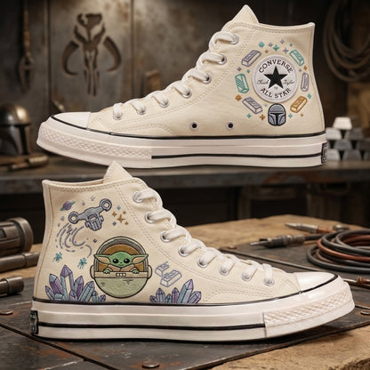 Star Wars Hand-Embroidered Converse Chuck Taylor 1970s - All Star Classic