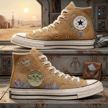 Star Wars Hand-Embroidered Converse Chuck Taylor 1970s - All Star Classic