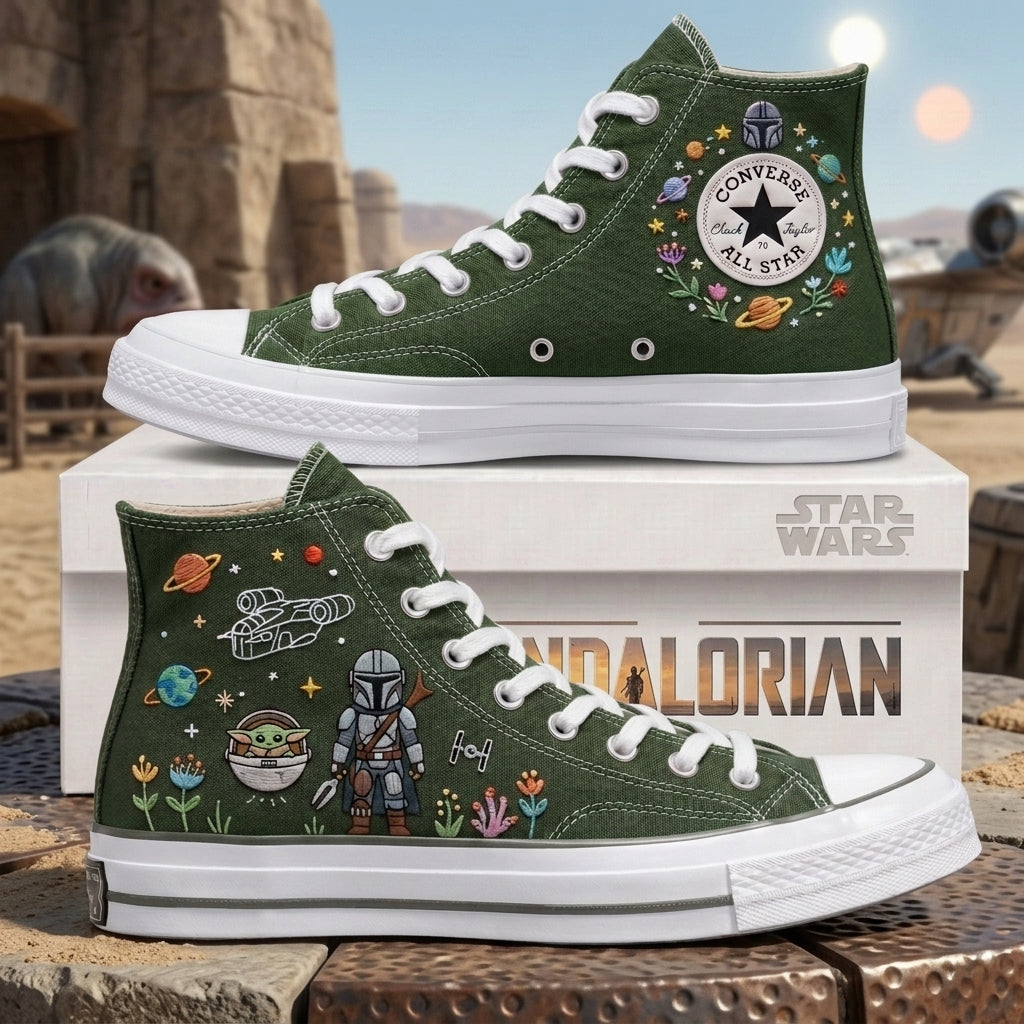 Star Wars Hand-Embroidered Converse Chuck Taylor 1970s - All Star Classic
