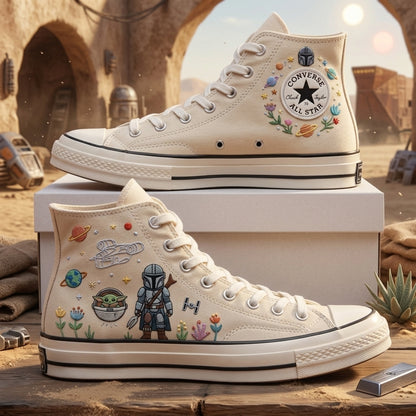 Star Wars Hand-Embroidered Converse Chuck Taylor 1970s - All Star Classic