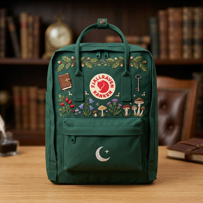 Harry Potter Fjallraven Kanken Hand-Embroidered Backpack