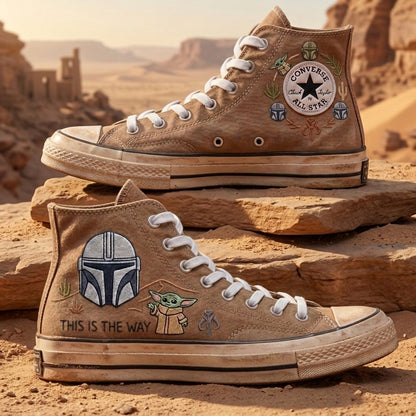 Star Wars Hand-Embroidered Converse Chuck Taylor 1970s - All Star Classic