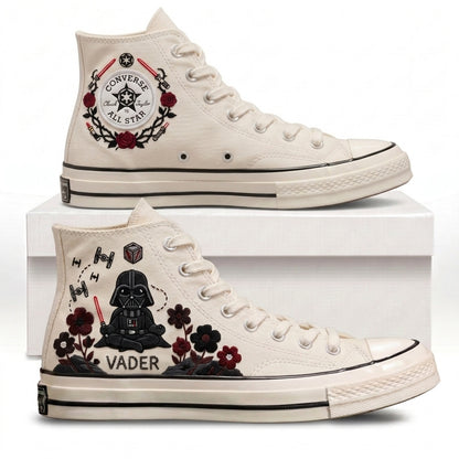 Star Wars Hand-Embroidered Converse Chuck Taylor 1970s - All Star Classic
