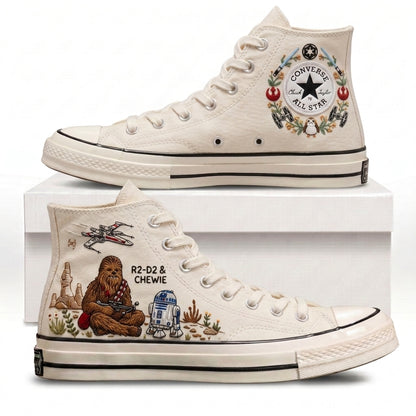 Star Wars Hand-Embroidered Converse Chuck Taylor 1970s - All Star Classic