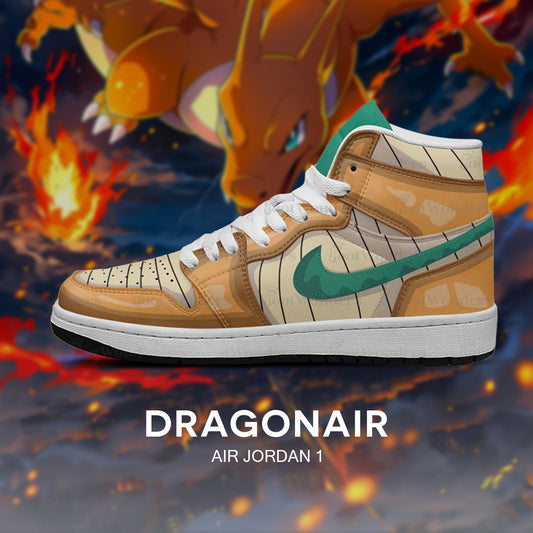 Dracolosse - Baskets à Logo Gaufré Pokémon AJ1 - AZ26100358