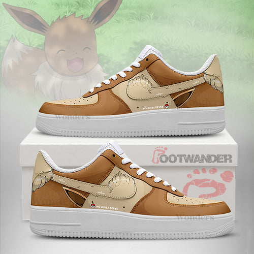 Eevee Pokémon AF1 Embossed Logo Sneakers - NLJBAI3F
