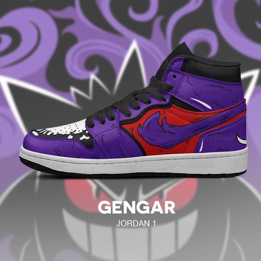 Gengar - Baskets Pokémon AJ1 à logo embossé - ZLWN7NFC