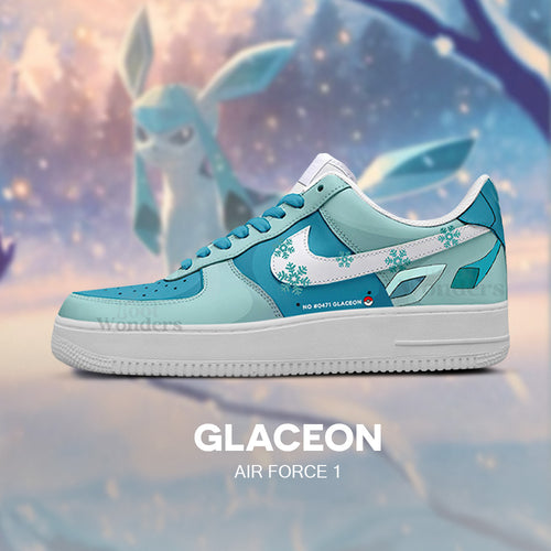 Glaceon - Pokémon AF1 Embossed Logo Sneakers - Z4TKX6ZG