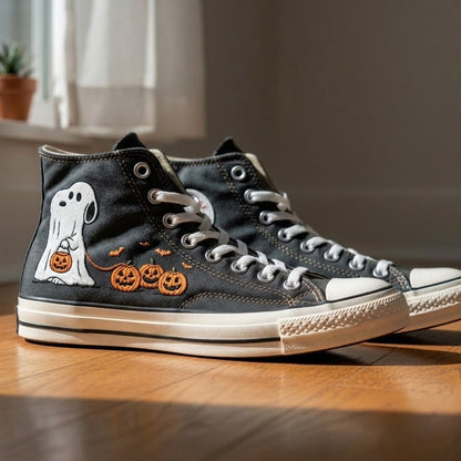 Snoopy Converse Chuck Taylor 1970 brodées à la main - All Star Classiques - AZ26010801