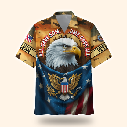 U.S. Veteran Hoodie – Eagle Design, Patriotic American Flag Zip Up MH2533