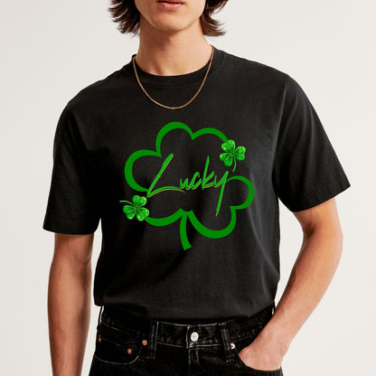Lucky St. Patricks Day Tees Irish Clover, easychoo.com